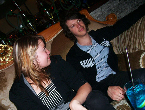 People at a bar