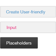 How to make the input placeholder more user friendly